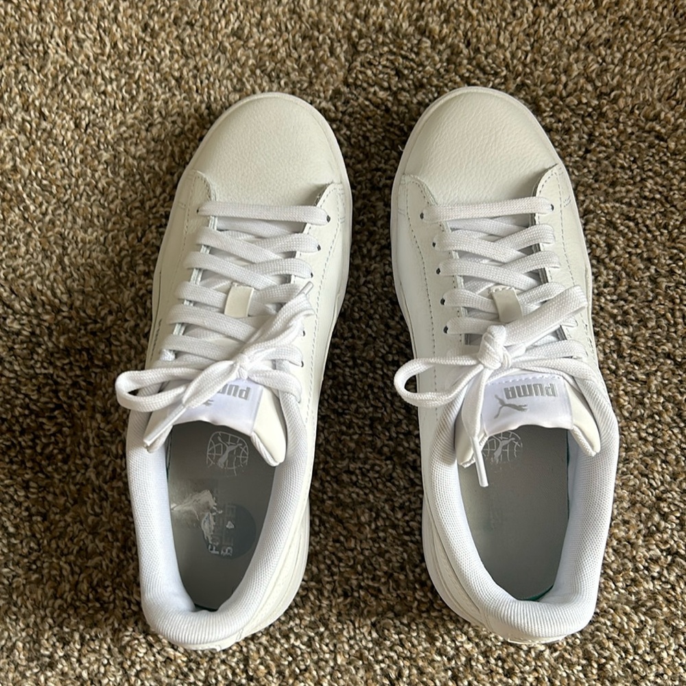 White Puma Sneakers